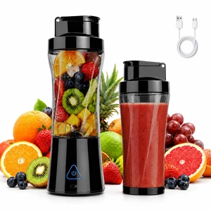 Portable Blender 24oz, 6000mAh Cordless USB-C Personal Smoothie Blender with 6-Blade 22000RPM, Upgraded Tritan Juicer Protein Shaker Bottle IPX7 Waterproof & Leakproof for Gym Travel Office. Portable Blender 24oz, 6000mAh Cordless USB-C Personal Smoothie Blender with 6-Blade 22000RPM, Upgraded Tritan Juicer Protein Shaker Bottle IPX7 Waterproof & Leakproof for Gym Travel Office.