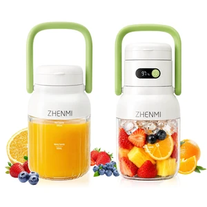 Portable Blender for Smoothies & Shakes, 34oz Rechargeable Personal Mixer with 12 Stainless Steel Blades for Ice Crushing, Cordless Travel Design, LED Display, BPA-Free, Dishwasher Safe Portable Blender for Smoothies & Shakes, 34oz Rechargeable Personal Mixer with 12 Stainless Steel Blades for Ice Crushing, Cordless Travel Design, LED Display, BPA-Free, Dishwasher Safe