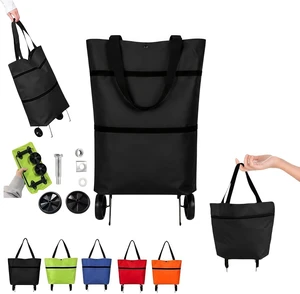 Foldable Shopping Bag with Wheels, Foldable Shopping Trolley (F) | 2 in 1 Foldable Shopping Cart with Wheels,Trolley Bags for Shopping Cart, for Market, Shopping, Travel & Daily Use,Reusable Foldable Shopping Bag with Wheels, Foldable Shopping Trolley (F) | 2 in 1 Foldable Shopping Cart with Wheels,Trolley Bags for Shopping Cart, for Market, Shopping, Travel & Daily Use,Reusable