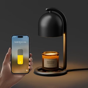 Smart Candle Warmer Lamp App & Voice Control, Flameless Wax Melter with Timer, Bulb x2, for Jar Candles, 1%-100% Dimmable, Matter for Apple Home & Alexa, Women Birthday Housewarming Gift Smart Candle Warmer Lamp App & Voice Control, Flameless Wax Melter with Timer, Bulb x2, for Jar Candles, 1%-100% Dimmable, Matter for Apple Home & Alexa, Women Birthday Housewarming Gift