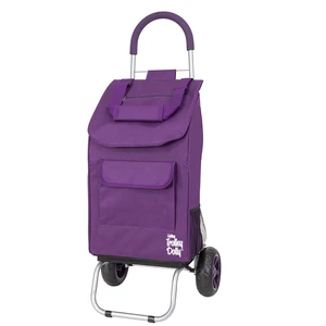 Trolley Dolly Purple Foldable Shopping cart for Groceries with Wheels and Removable Bag and Rolling Personal Handtruck Standard, 1 unit Trolley Dolly Purple Foldable Shopping cart for Groceries with Wheels and Removable Bag and Rolling Personal Handtruck Standard, 1 unit