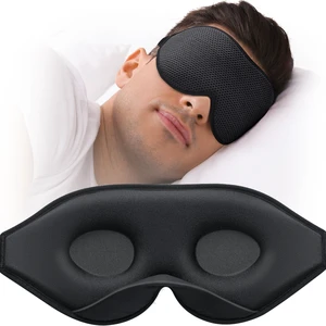 MABAO Side Sleep Mask for Women Men, Black MABAO Side Sleep Mask for Women Men, Black