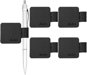 ProCase Pen Loop Holder for Notebooks, Journals, Planners, Tablet Cases, Black ProCase Pen Loop Holder for Notebooks, Journals, Planners, Tablet Cases, Black