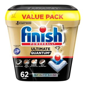 Finish Ultimate Quantum Dishwasher Pods, 62ct, Infinity Shine, Fresh Scent Finish Ultimate Quantum Dishwasher Pods, 62ct, Infinity Shine, Fresh Scent