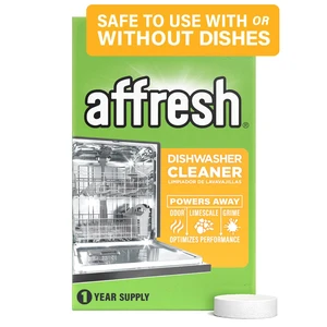 Affresh Dishwasher Cleaner, Deep-Clean for All Dishwashers, 12 Month Supply Affresh Dishwasher Cleaner, Deep-Clean for All Dishwashers, 12 Month Supply