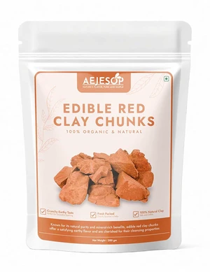 AEJESOP Red Clay Edible Clay Chunks Natural Clay Mud Mask, 7oz (200g) AEJESOP Red Clay Edible Clay Chunks Natural Clay Mud Mask, 7oz (200g)