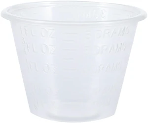 Henry Schein Graduated Medicine Cup, 1 Oz, Easy to Read, Disposable, 100 Ct Henry Schein Graduated Medicine Cup, 1 Oz, Easy to Read, Disposable, 100 Ct