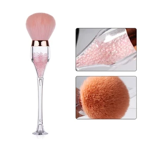 AKOAK 1 Pack Makeup Brush Wine Glass Blush Brush Super Soft Fibre Bristles with Long Brush Handle Perfect for Application and Foundation AKOAK 1 Pack Makeup Brush Wine Glass Blush Brush Super Soft Fibre Bristles with Long Brush Handle Perfect for Application and Foundation