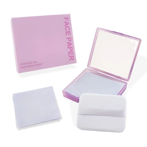 BOROLA 3-in-1 Oil Blotting Paper Set for Face 100 Sheets Oil Absorbing Sheets with Portable Mirror & Adhesive Makeup Puff, Blotting Papers for Oily Skin, Design for Men & Women(Purple) BOROLA 3-in-1 Oil Blotting Paper Set for Face 100 Sheets Oil Absorbing Sheets with Portable Mirror & Adhesive Makeup Puff, Blotting Papers for Oily Skin, Design for Men & Women(Purple)