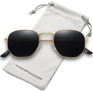 Polarized Sunglasses for Women Men Square Hexagonal Flat Mirrored UV Protection Polarized Sunglasses for Women Men Square Hexagonal Flat Mirrored UV Protection