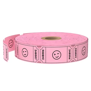 Methdic 1000 Smile Raffle Tickets Pink, Single Roll for Events, Entry, Class Reward, Fundraiser & Prizes Methdic 1000 Smile Raffle Tickets Pink, Single Roll for Events, Entry, Class Reward, Fundraiser & Prizes