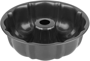 Novery 9.5" Non-Stick Carbon Steel Fluted Tube Cake Pan Novery 9.5" Non-Stick Carbon Steel Fluted Tube Cake Pan