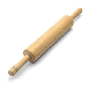 FARBERWARE Classic 18-Inch Hardwood Rolling Pin with Ergonomic Handles, for Baking Pizza, Pies, Pastry and Cookies FARBERWARE Classic 18-Inch Hardwood Rolling Pin with Ergonomic Handles, for Baking Pizza, Pies, Pastry and Cookies