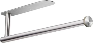 Paper Towel Holders for Kitchen,Paper Towels Bulk- Self-Adhesive Under Cabinet,Both Available in Adhesive and Screws,Stainless Steel Paper Towel Holders for Kitchen,Paper Towels Bulk- Self-Adhesive Under Cabinet,Both Available in Adhesive and Screws,Stainless Steel