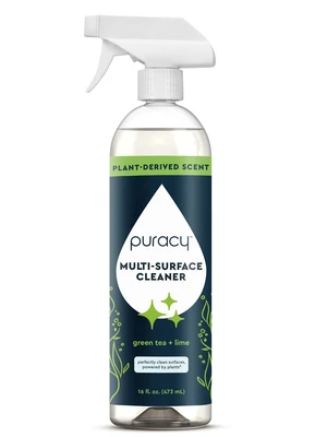 Puracy All Purpose Cleaner Spray Plant-Powered Multi-Surface Cleaner - Cleaning Spray Solution As Seen on TikTok (Green Tea & Lime, 16 fl oz, 1 Pack) Puracy All Purpose Cleaner Spray Plant-Powered Multi-Surface Cleaner - Cleaning Spray Solution As Seen on TikTok (Green Tea & Lime, 16 fl oz, 1 Pack)