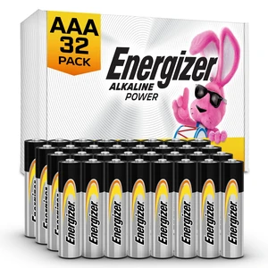 Energizer Alkaline Power AAA Batteries (32 Pack), Long-Lasting Energizer Alkaline Power AAA Batteries (32 Pack), Long-Lasting