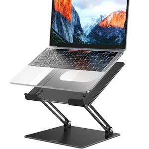 BESIGN LS10 Laptop Stand for Desk, Ergonomic Adjustable Notebook Tablet Stand, Foldable Laptop Riser, Portable Desktop Book Stands, Computer Holder Compatible with 10-14" Laptops, Black BESIGN LS10 Laptop Stand for Desk, Ergonomic Adjustable Notebook Tablet Stand, Foldable Laptop Riser, Portable Desktop Book Stands, Computer Holder Compatible with 10-14" Laptops, Black