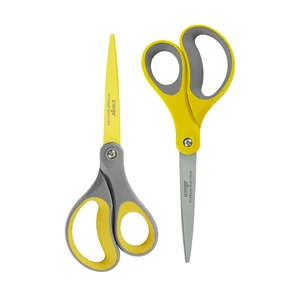 LIVINGO Scissors All Purpose 8" Titanium Non Stick Shears 2 Pack LIVINGO Scissors All Purpose 8" Titanium Non Stick Shears 2 Pack