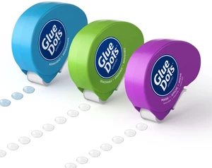 Glue Dots Dot N' Go Glue Dot Dispenser Project Pack with 200 Permanent, Poster, and Removable Double-Sided Adhesive Craft Dots Each, 3/8-Inch Glue Dots Dot N' Go Glue Dot Dispenser Project Pack with 200 Permanent, Poster, and Removable Double-Sided Adhesive Craft Dots Each, 3/8-Inch