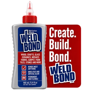 Weldbond Multi-Surface Glue Non Toxic for Mosaic Wood Ceramic Craft 5.4oz Weldbond Multi-Surface Glue Non Toxic for Mosaic Wood Ceramic Craft 5.4oz