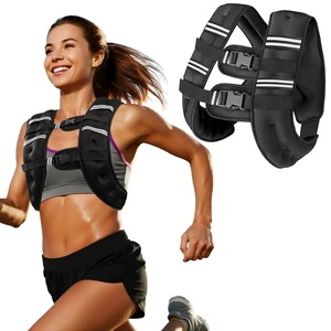 Zikopomi Weighted Vest Woman Man, 6lb/8lb/12lb/16lb/20lb/25lb/30lb Weight Vest with Reflective Stripes for Workout, Strength Training, Running, Fitness, Muscle Building, Weight Loss, Rucking Vest Zikopomi Weighted Vest Woman Man, 6lb/8lb/12lb/16lb/20lb/25lb/30lb Weight Vest with Reflective Stripes for Workout, Strength Training, Running, Fitness, Muscle Building, Weight Loss, Rucking Vest