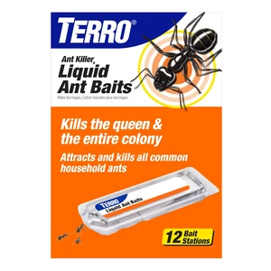 TERRO Liquid Ant Killer Bait Stations, 12-Pack, Indoor Ant Traps, T300B TERRO Liquid Ant Killer Bait Stations, 12-Pack, Indoor Ant Traps, T300B