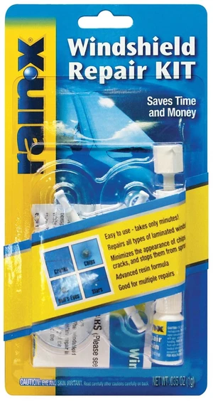RainX Fix a Windshield Do it Yourself Windshield Repair Kit, for Chips, Cracks, Bulll's-Eyes and Stars RainX Fix a Windshield Do it Yourself Windshield Repair Kit, for Chips, Cracks, Bulll's-Eyes and Stars