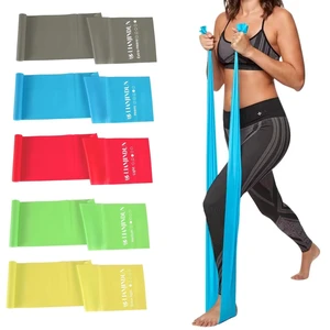 Resistance Bands for Workout, Physical Therapy, Exercise, Pilates, Yoga Resistance Bands for Workout, Physical Therapy, Exercise, Pilates, Yoga