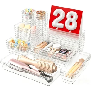 A-LuGei Military Grade Drawer Organizer for Vanity Bathroom Makeup Desk A-LuGei Military Grade Drawer Organizer for Vanity Bathroom Makeup Desk