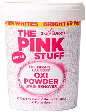 The Pink Stuff Miracle Laundry Oxi Powder Stain Remover for Whites, 35.2 Oz The Pink Stuff Miracle Laundry Oxi Powder Stain Remover for Whites, 35.2 Oz