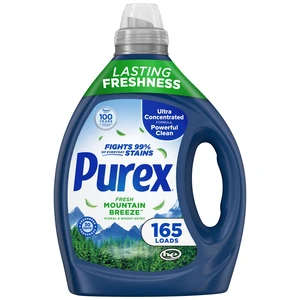 Purex Liquid Detergent, Fresh Mountain Breeze, 82.5 fl oz, 165 Loads Purex Liquid Detergent, Fresh Mountain Breeze, 82.5 fl oz, 165 Loads