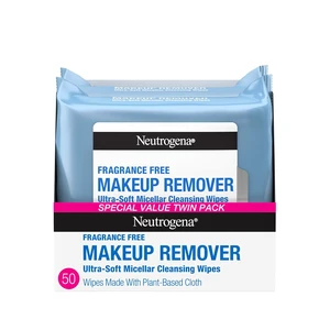 Neutrogena Makeup Remover Wipes, 2-Pack of 25 Count, Fragrance-Free Neutrogena Makeup Remover Wipes, 2-Pack of 25 Count, Fragrance-Free