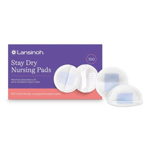 Lansinoh Stay Dry Disposable Nursing Pads, 100 Count Lansinoh Stay Dry Disposable Nursing Pads, 100 Count
