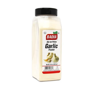 Badia Garlic Powder, 16 oz Fine Garlic Seasoning for Everyday Cooking Badia Garlic Powder, 16 oz Fine Garlic Seasoning for Everyday Cooking