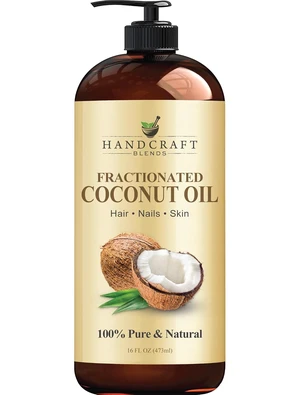Handcraft Blends Fractionated Coconut Oil - 16 Fl OzHandcraft Blends Fractionated Coconut Oil - 16 Fl Oz Handcraft Blends Fractionated Coconut Oil - 16 Fl OzHandcraft Blends Fractionated Coconut Oil - 16 Fl Oz