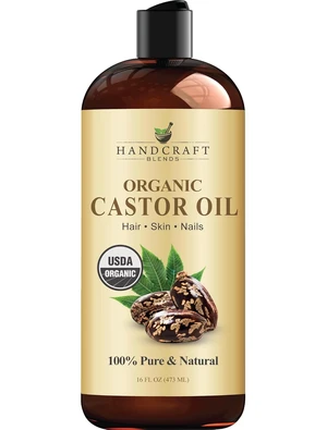 Handcraft Blends Organic Castor Oil - 16 Fl Oz Handcraft Blends Organic Castor Oil - 16 Fl Oz