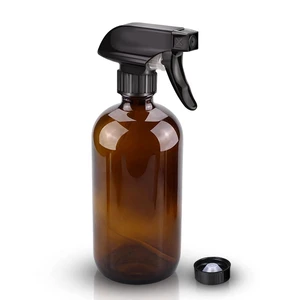Wedama Amber Glass Spray Bottles 16 oz Refillable Empty with Adjustable Nozzles for Cleaning Solutions, Essential Oils, Alcohol, Plant and Hair Care (1 Pack) Wedama Amber Glass Spray Bottles 16 oz Refillable Empty with Adjustable Nozzles for Cleaning Solutions, Essential Oils, Alcohol, Plant and Hair Care (1 Pack)