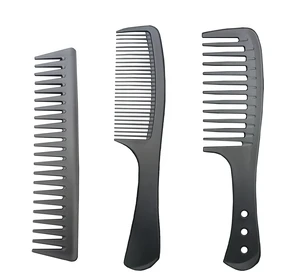 3 PCS Carbon Fiber Anti Static Comb, Heat Resistant Comb-Fine and Wide Tooth Hair Combs for Men and Women, Professional for Hair Stylist 3 PCS Carbon Fiber Anti Static Comb, Heat Resistant Comb-Fine and Wide Tooth Hair Combs for Men and Women, Professional for Hair Stylist