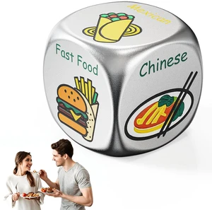 Stocking Stuffers for Men Women - 0.6" Tiny Date Night Food Decision Dice Stocking Stuffers for Men Women - 0.6" Tiny Date Night Food Decision Dice