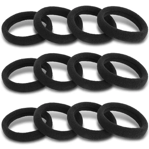 120PCS Black Hair Ties for Women Girls, Elastic Hair Bands Ponytail Holders 120PCS Black Hair Ties for Women Girls, Elastic Hair Bands Ponytail Holders
