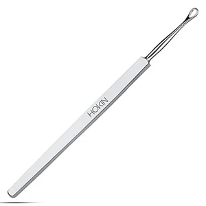 HOKIN Ear Wax Removal Kit, Stainless Steel Ear Cleaner Ear Pick, Reusable Ear Wax Removal Tool, 14 cm Long Earwax Removal kit, Ear Curette, Ear Cleaning Tool Men and Women Hygiene Product HOKIN Ear Wax Removal Kit, Stainless Steel Ear Cleaner Ear Pick, Reusable Ear Wax Removal Tool, 14 cm Long Earwax Removal kit, Ear Curette, Ear Cleaning Tool Men and Women Hygiene Product