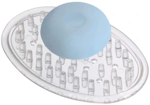 iDesign Plastic Soap Saver, Holder Tray for Bathroom Counter, Shower, Kitchen, 0.75 in. x 3.25 in. x 4.75 in., Clear iDesign Plastic Soap Saver, Holder Tray for Bathroom Counter, Shower, Kitchen, 0.75 in. x 3.25 in. x 4.75 in., Clear