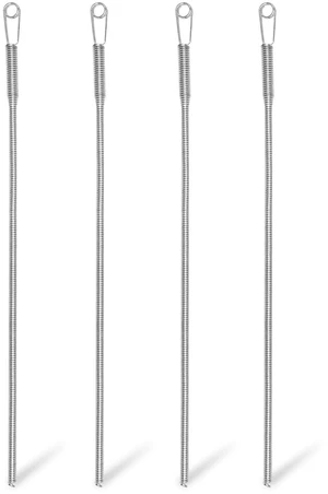 Spring Drawstring Threader,4Pcs Flexible and Elastic Drawstring Threader Tool DIY Rope Threader Clip Hoodie String Replacement Drawstring Puller for Sweatpants,Shorts,Jackets,Coat Spring Drawstring Threader,4Pcs Flexible and Elastic Drawstring Threader Tool DIY Rope Threader Clip Hoodie String Replacement Drawstring Puller for Sweatpants,Shorts,Jackets,Coat