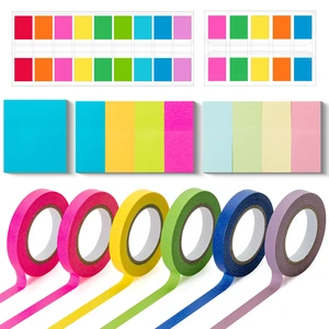 Mr. Pen- Small Sticky Notes Set, Index Tabs, Highlighter Tape Mr. Pen- Small Sticky Notes Set, Index Tabs, Highlighter Tape