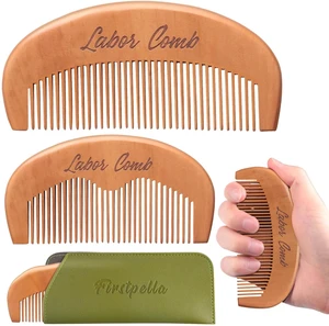2Pcs Birthing Comb for Women Labor,Wooden Birth Labor Comb for Labor and Delivery Essentials,Natural Wood Combs for Labor Pain Relief,Labor Combs for Pregnant Women Pregnancy Contraction Moms 2Pcs Birthing Comb for Women Labor,Wooden Birth Labor Comb for Labor and Delivery Essentials,Natural Wood Combs for Labor Pain Relief,Labor Combs for Pregnant Women Pregnancy Contraction Moms