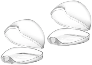 Accmor Pacifier Case, Pacifier Holder Case, Pacifier Container for Travel, BPA Free, Transparent, 2 Pack Accmor Pacifier Case, Pacifier Holder Case, Pacifier Container for Travel, BPA Free, Transparent, 2 Pack