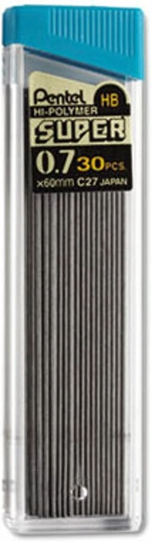Pentel Super Hi-Polymer Leads (PENC27HB) Pentel Super Hi-Polymer Leads (PENC27HB)