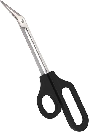 8.3 Inch Long Handle Toenail Scissors for Thick Nails & Easy Reach Long Handled Toe Nail Clippers for Seniors Women Men (Black) 8.3 Inch Long Handle Toenail Scissors for Thick Nails & Easy Reach Long Handled Toe Nail Clippers for Seniors Women Men (Black)