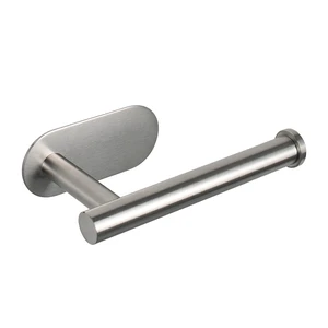 NearMoon Toilet Paper Holder Self Adhesive, Premium Thicken SUS304 Stainless Steel Rustproof Adhesive Toilet Roll Holder no Drilling for Bathroom, Kitchen, Washroom (1 Pack, Brushed Nickel) NearMoon Toilet Paper Holder Self Adhesive, Premium Thicken SUS304 Stainless Steel Rustproof Adhesive Toilet Roll Holder no Drilling for Bathroom, Kitchen, Washroom (1 Pack, Brushed Nickel)