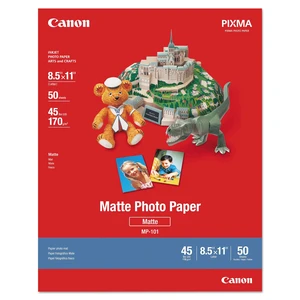 Canon 7981A004 Photo Paper Plus, Matte, 8-1/2 x 11 (Pack of 50 Sheets) Canon 7981A004 Photo Paper Plus, Matte, 8-1/2 x 11 (Pack of 50 Sheets)